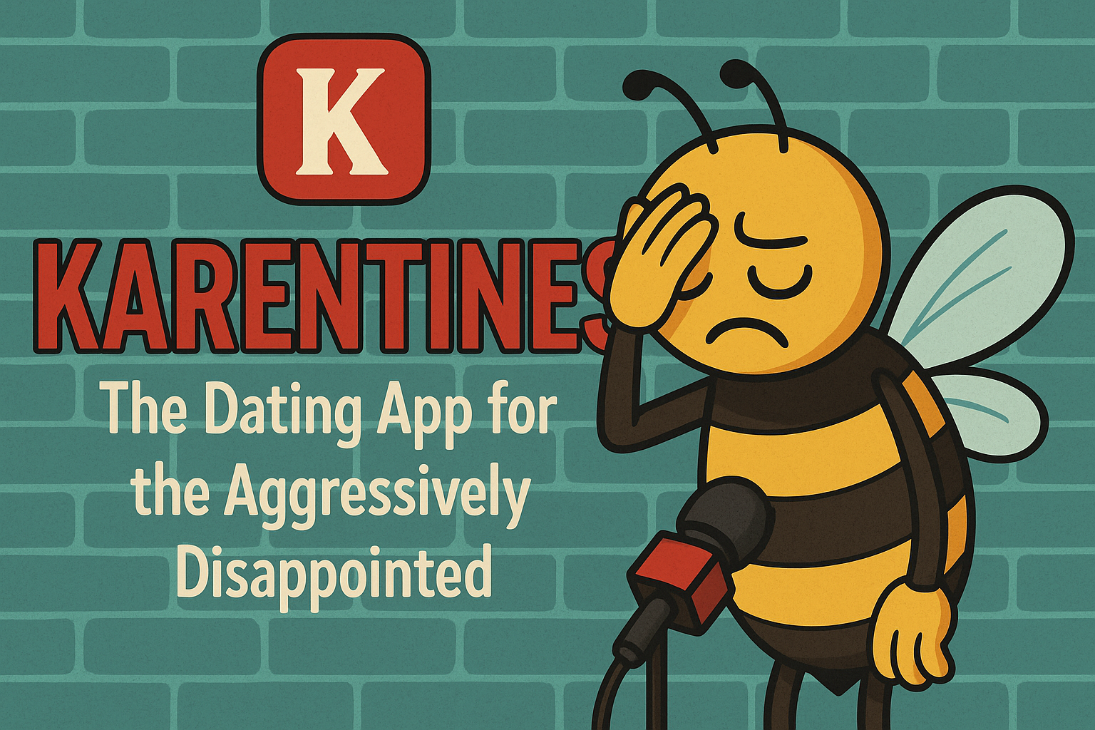 Karentines: The Dating App for the Aggressively Disappointed