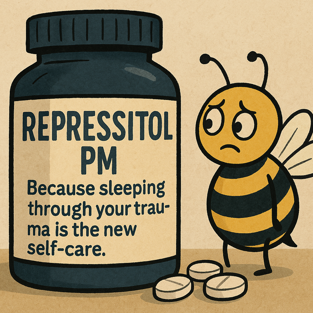 Repressitol PM: Because Sleeping Through Your Trauma Is the New Self-Care