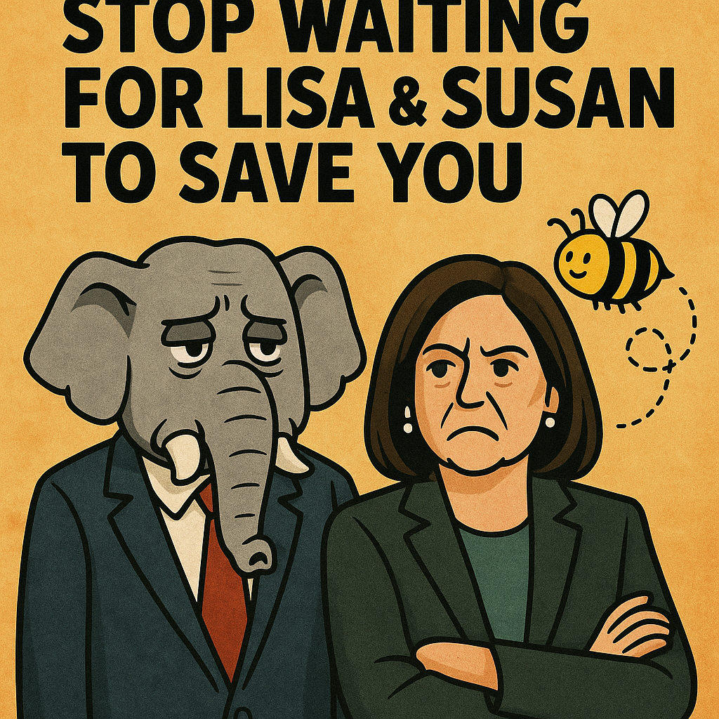 Stop Waiting for Lisa Murkowski & Susan Collins to Save You – They’re Not Coming