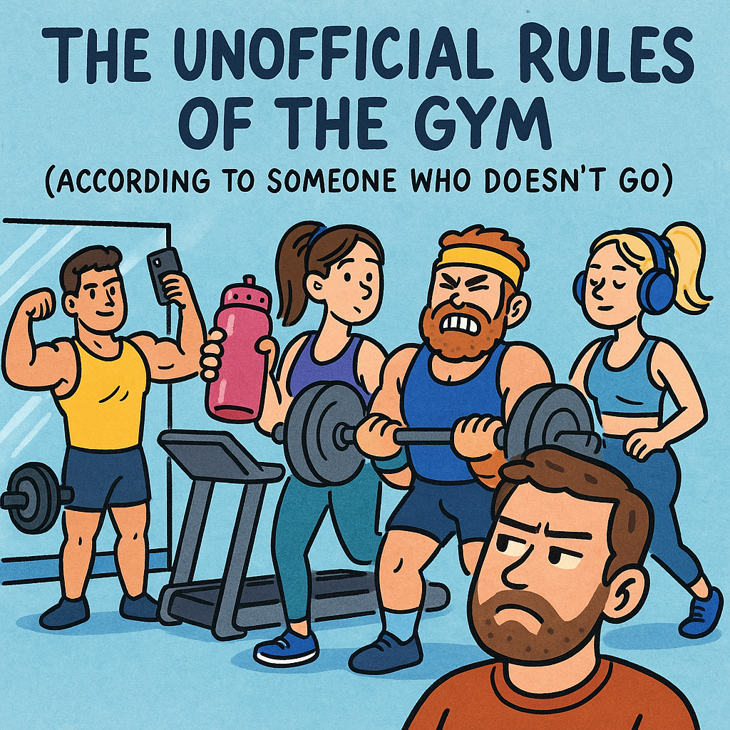 The Unofficial Rules of the Gym (According to Someone Who Doesn’t Go)