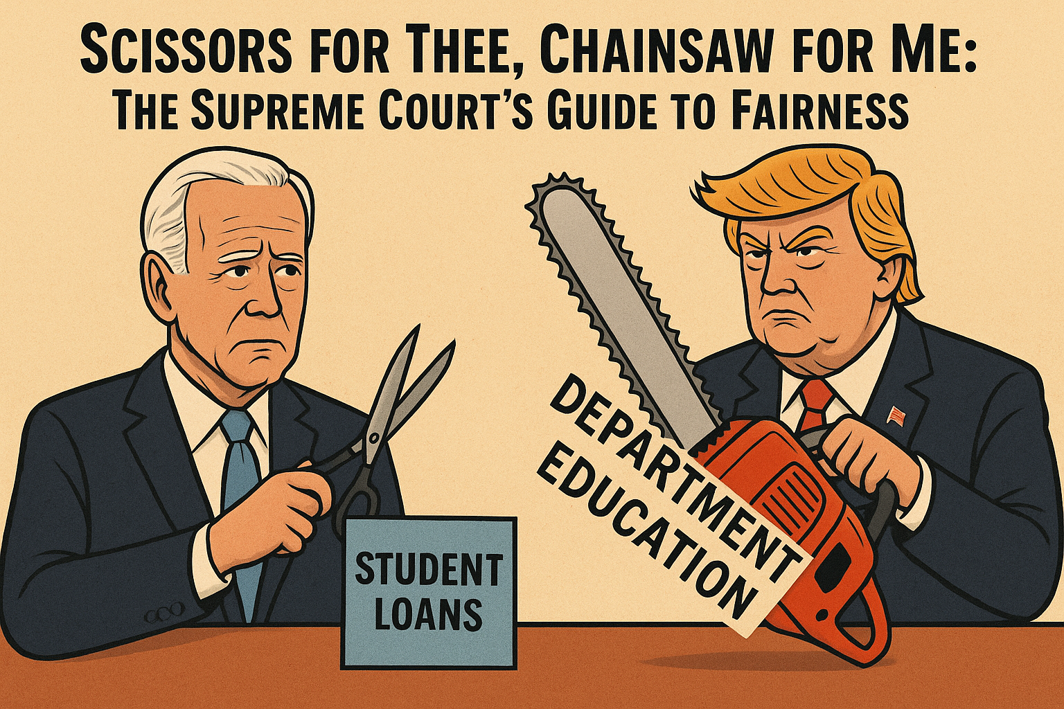 Scissors for Thee, Chainsaw for Me: The Supreme Court’s Guide to Fairness