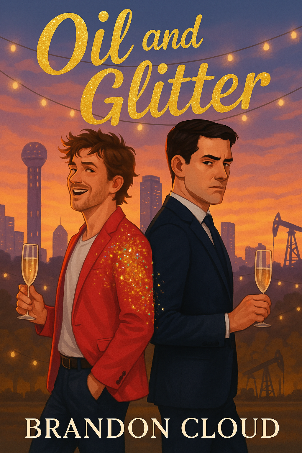 OIL AND GLITTER: WHEN CHAOS MET CONTROL IN A ROOM FULL OF SPARKLE