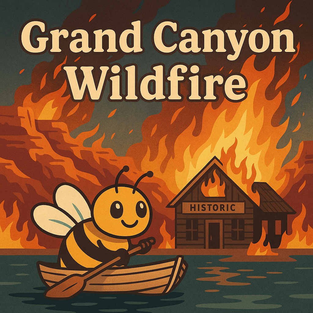 When Nature Goes Full Arsonist: Grand Canyon Edition