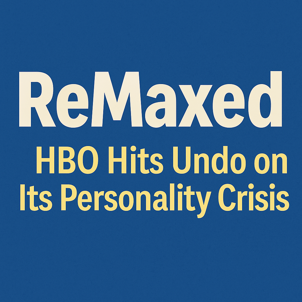 ReMaxed: HBO Hits Undo on Its Personality Crisis