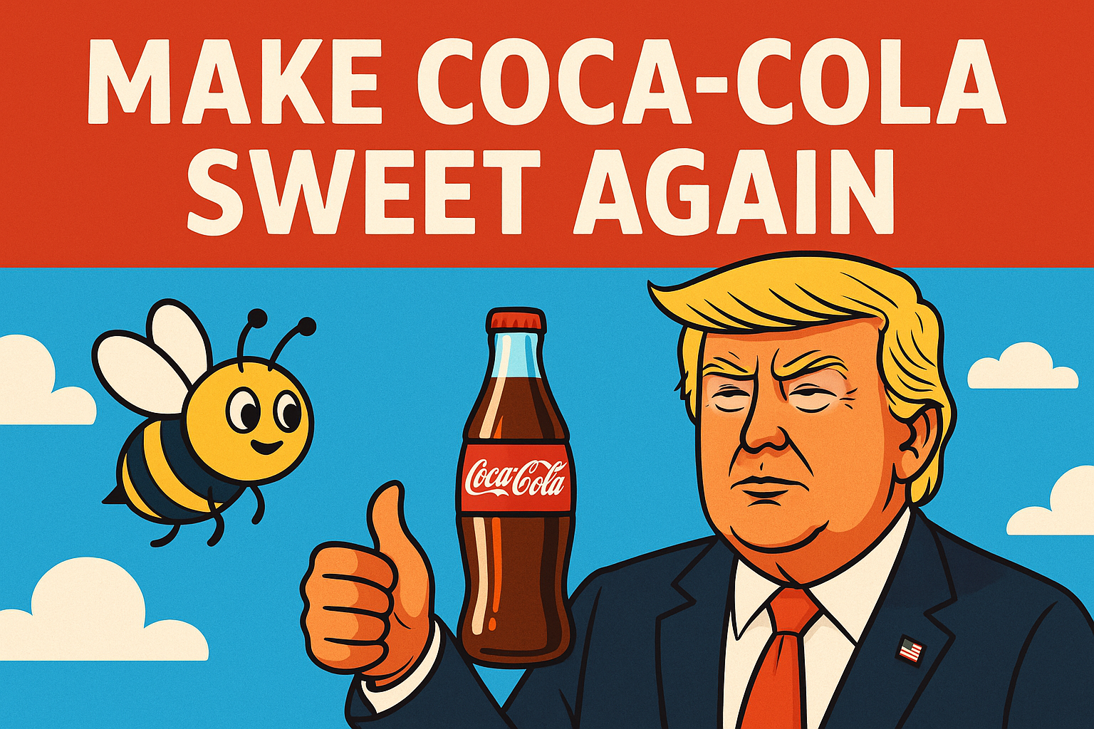 Make Coca-Cola Sweet Again: Trump Claims Victory Over Corn Syrup