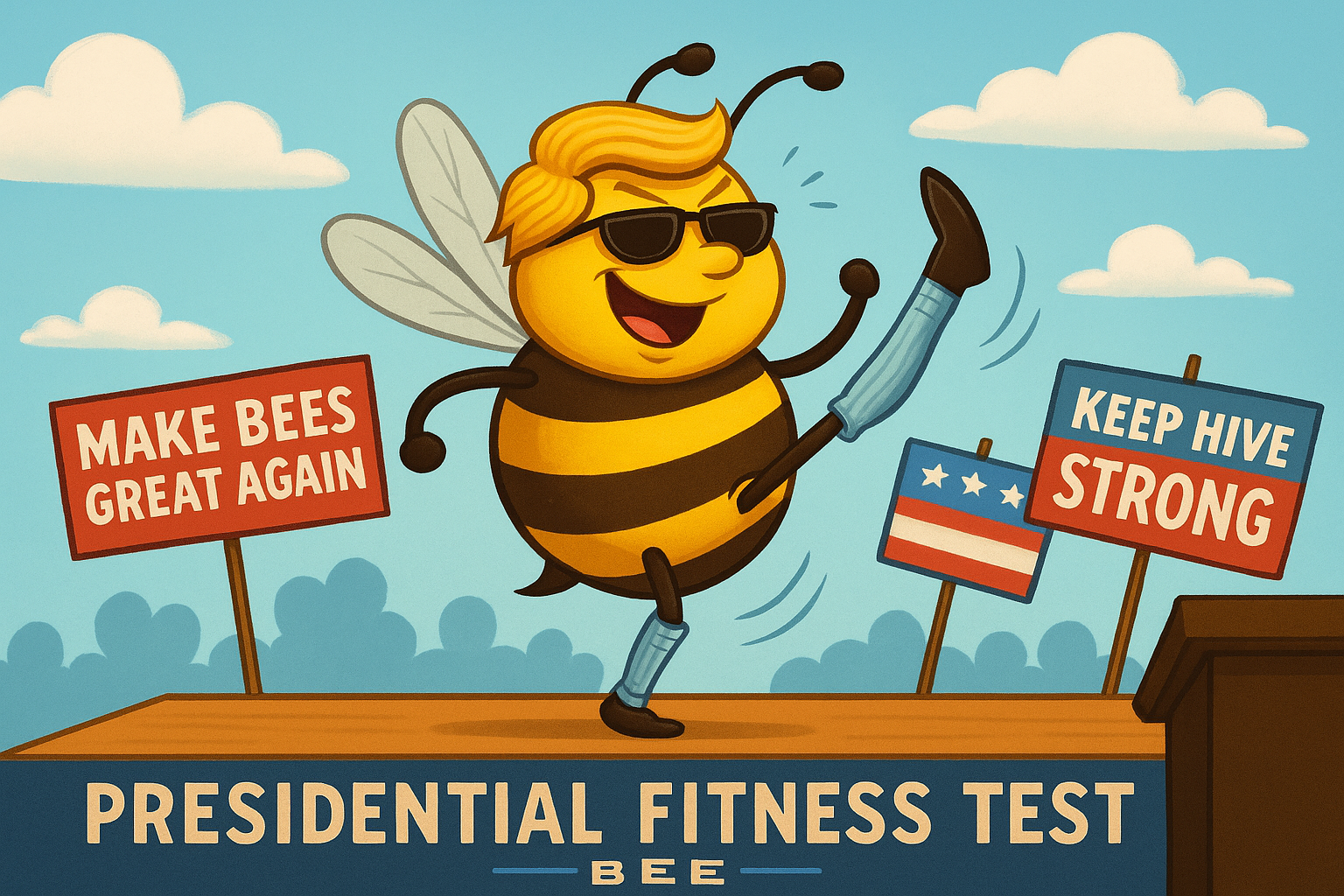 Trump’s Legs Are Tired. America is Too.