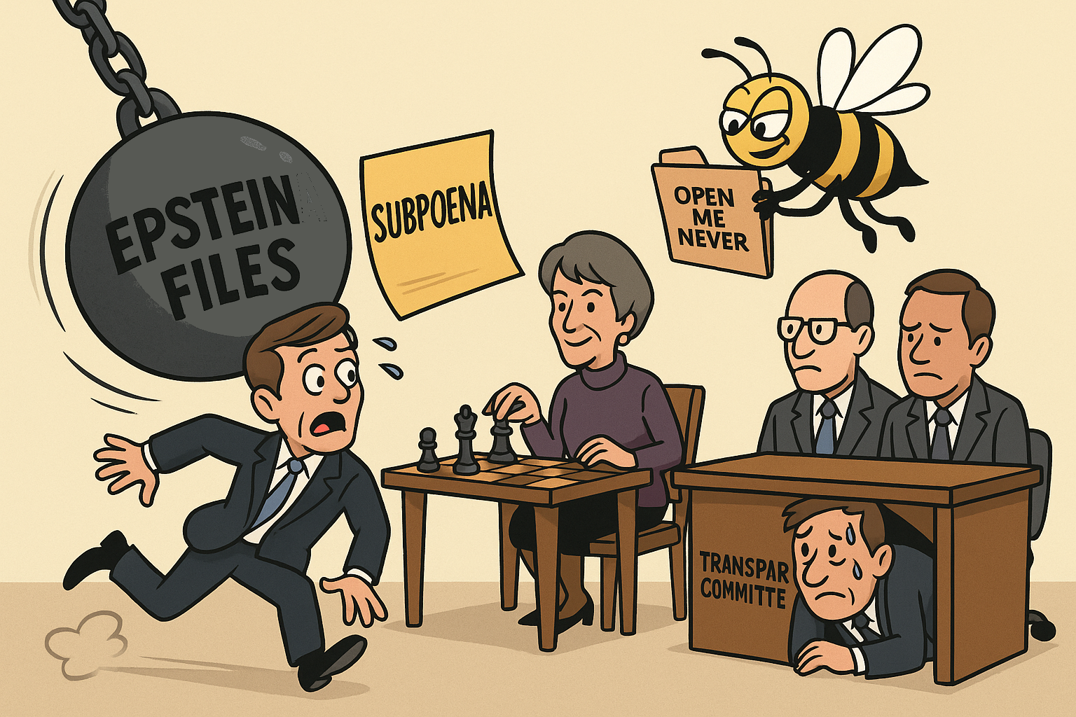 The Epstein Files, the Ghislaine Summit, and the Sudden Disappearance of Congress: A Whodunit with No Will to Know