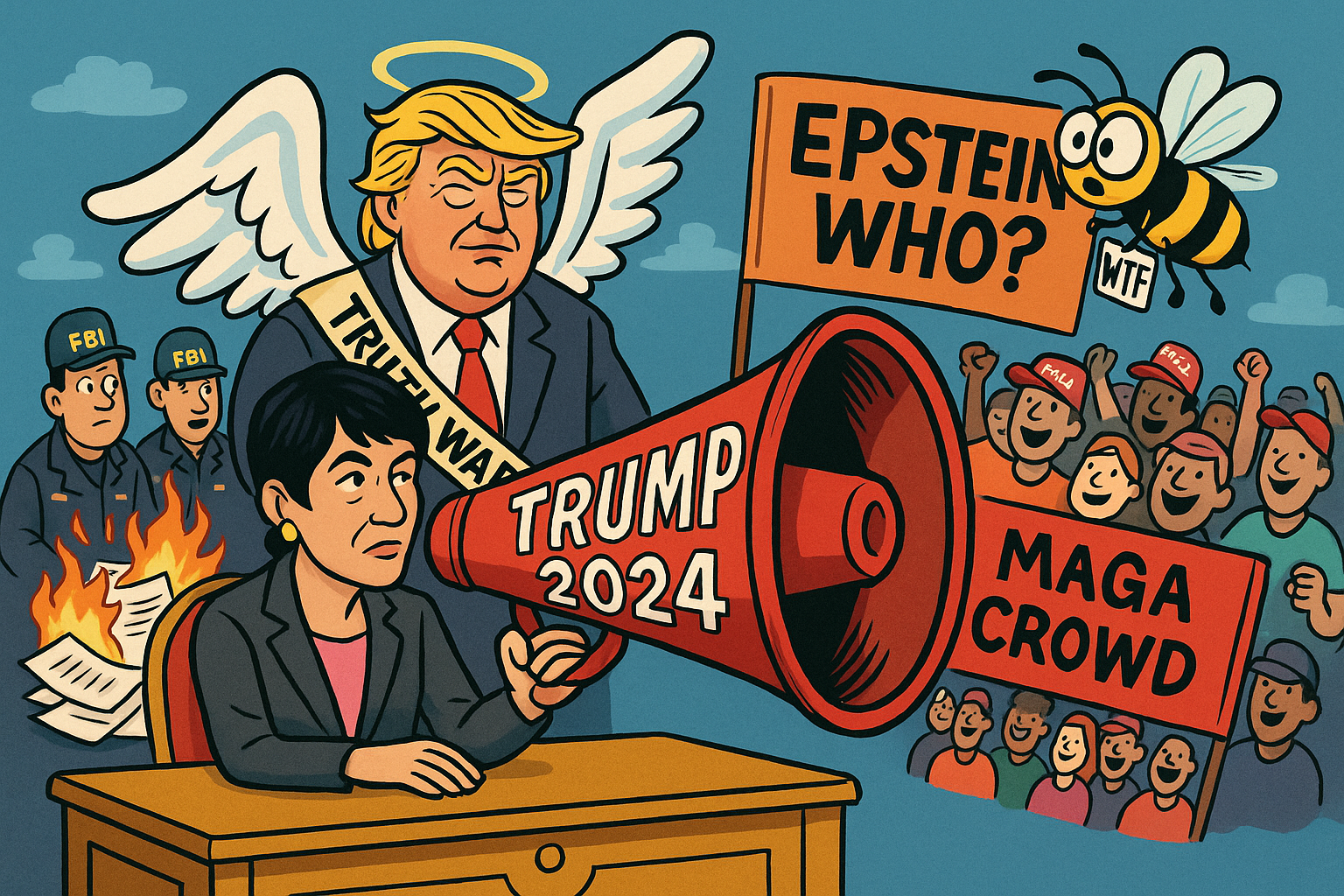 The Ghislaine Games: Now Streaming on the Delusion Network