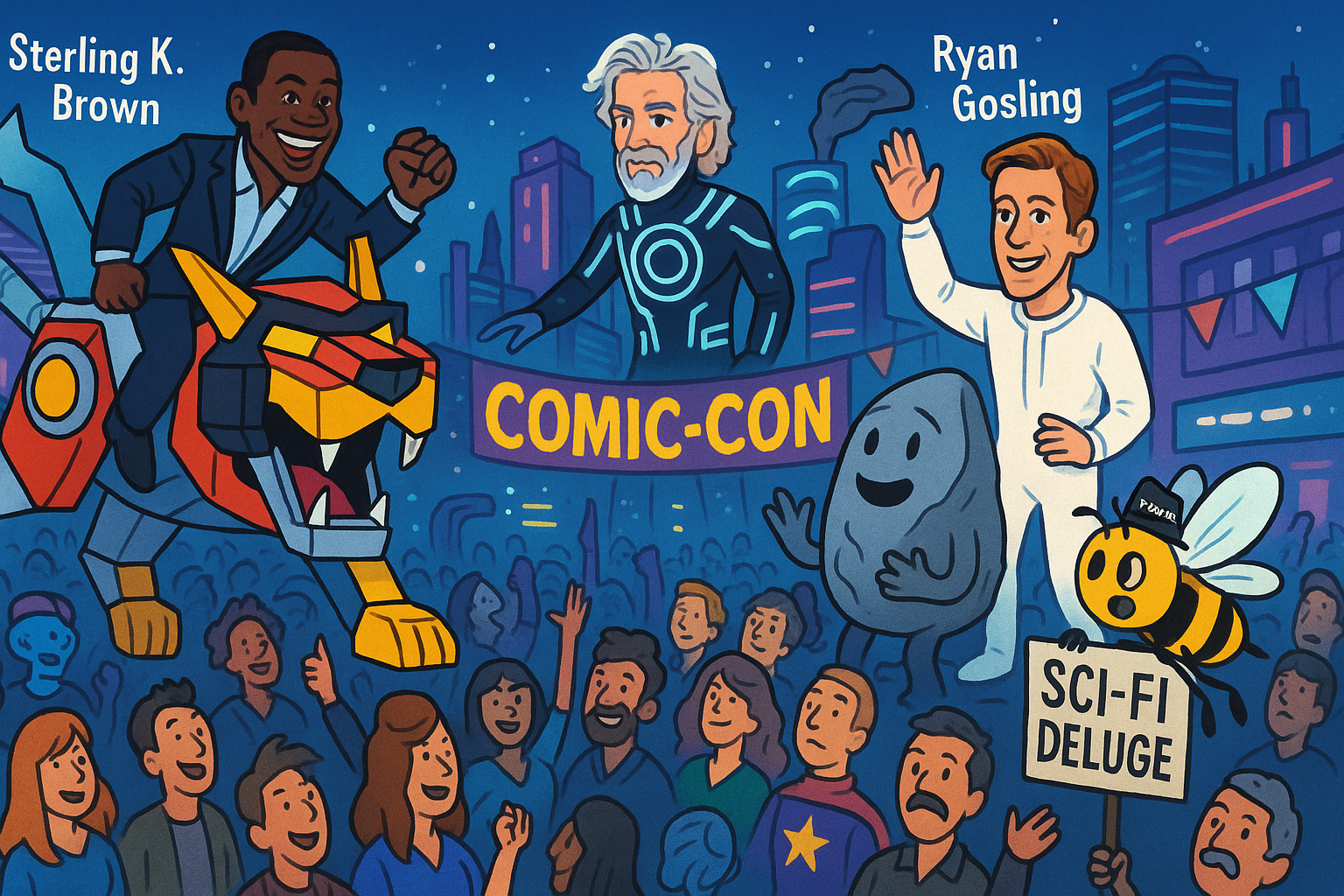 From Voltron Spoilers to Space Cavemen: Comic‑Con 2025 Is Looking Very, Very Loud