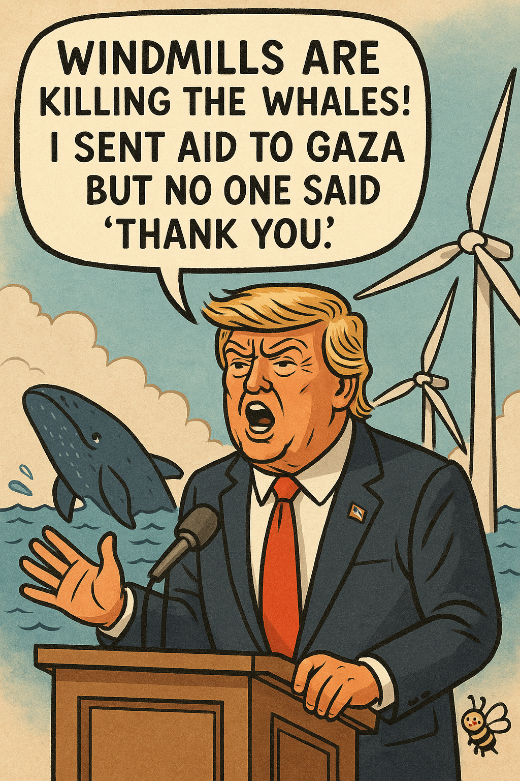 Windmills, Whales, and Wounded Pride: The Trump Doctrine on Aid and Applause