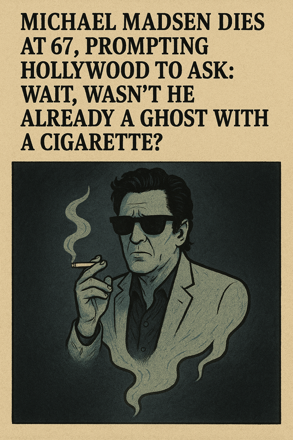 Michael Madsen Dies at 67, Prompting Hollywood to Ask: Wait, Wasn’t He Already a Ghost With a Cigarette?
