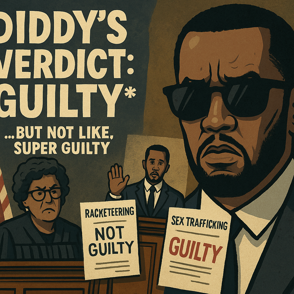 Title: Diddy Innocent? The Court of Public Delusion Rules Again