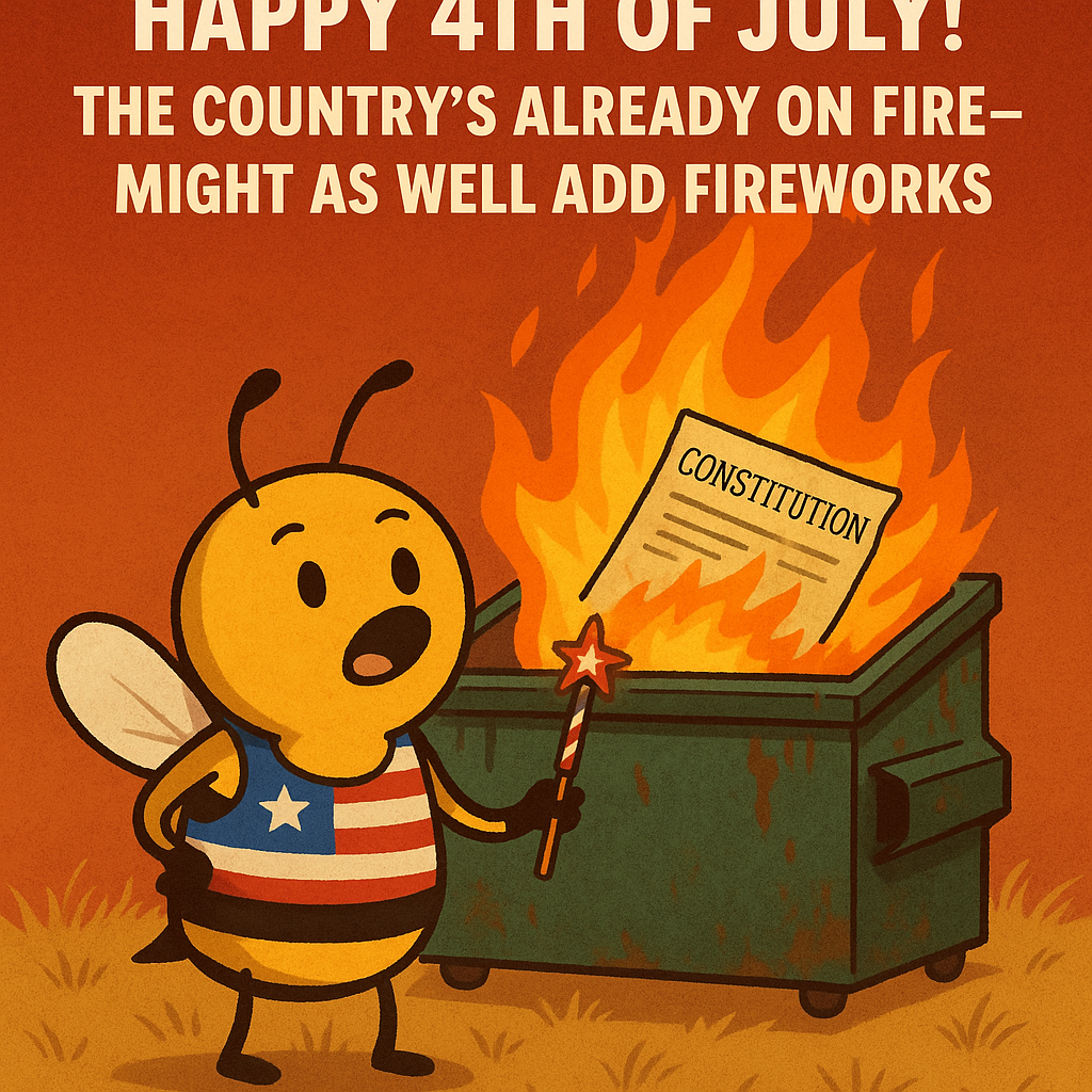 Happy 4th of July! The Country’s Already on Fire—Might as Well Add Fireworks