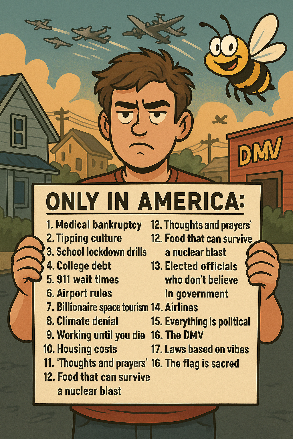 Welcome to the Circus: A Love Letter to the American Experience (Now with Extra Fees!)