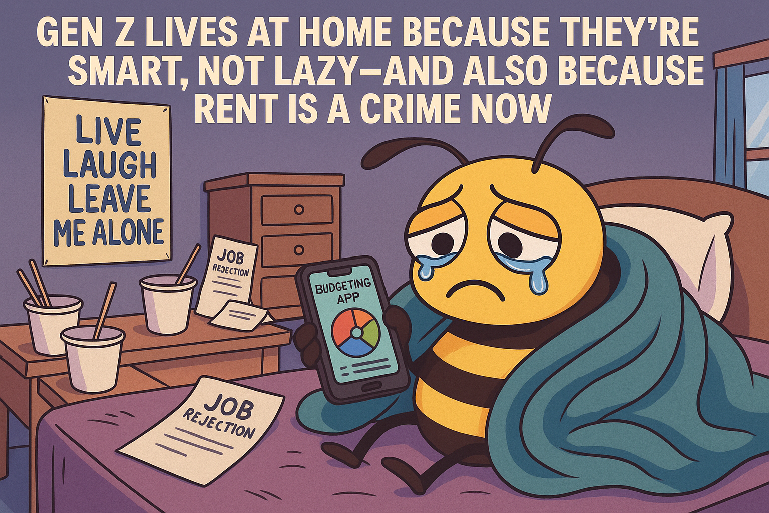 Gen Z Lives at Home Because They’re Smart, Not Lazy—And Also Because Rent Is a Crime Now