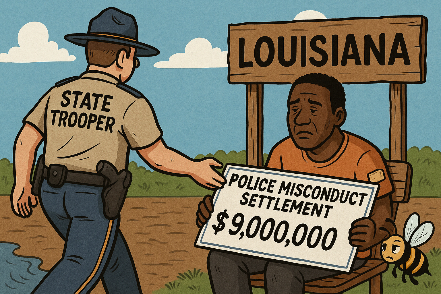 Bayou Bargain: Louisiana Cuts a $9 Million Check for a Bullet in the Back
