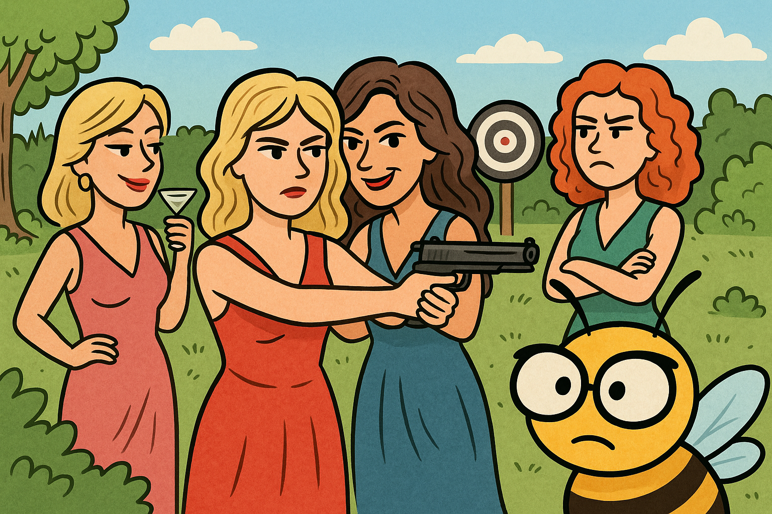 The Hunting Wives and Why I Loved It: A Satirical Love Letter