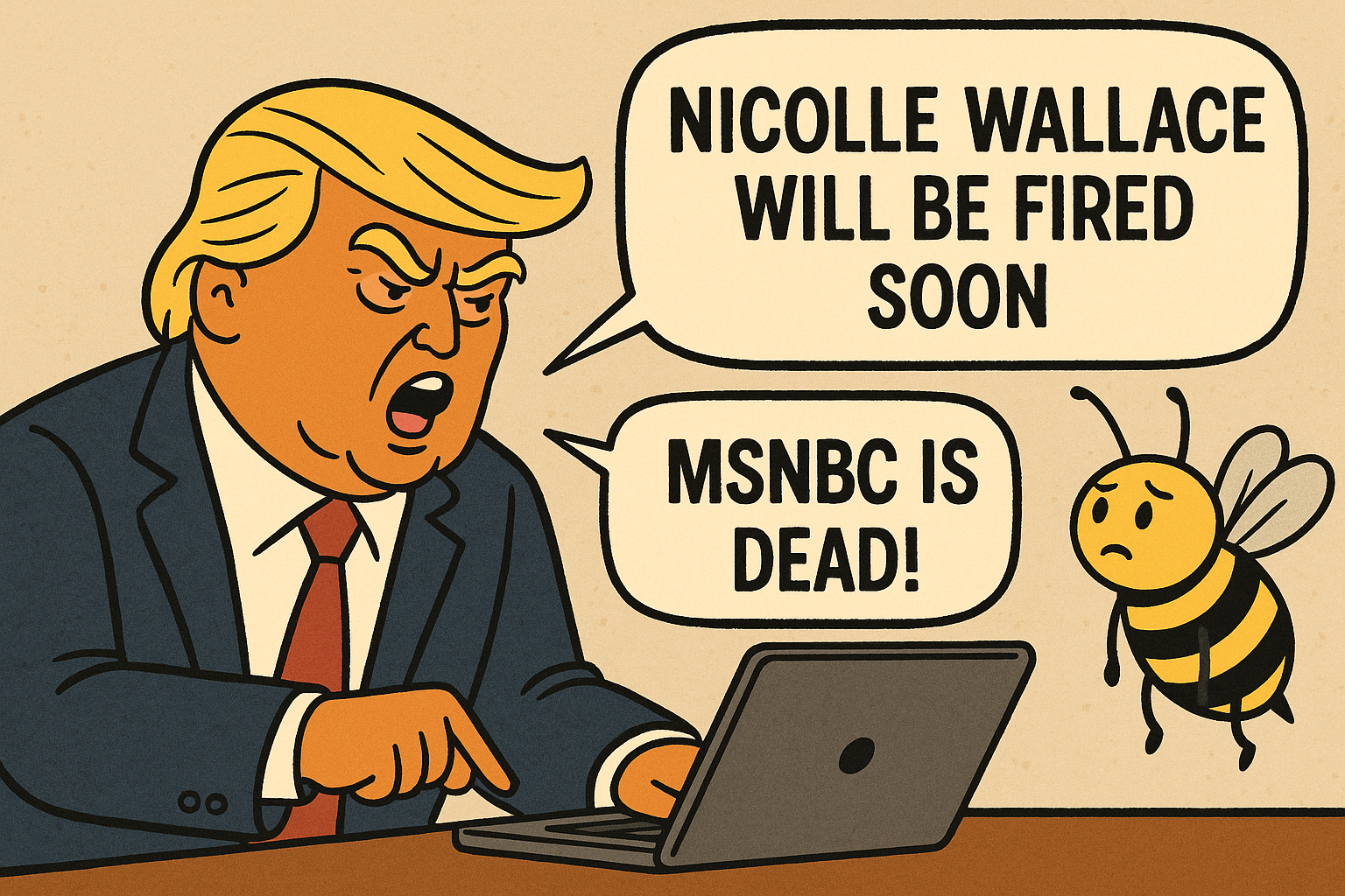 Nicolle Wallace, Trump’s New Nemesis: When “MSNBC IS DEAD!” Becomes a Campaign Platform