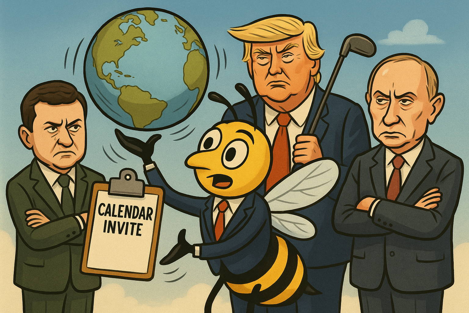 The Art of the Photo-Op: Trump, Zelenskyy, and the Global Summit That Was Basically a Calendar Invite