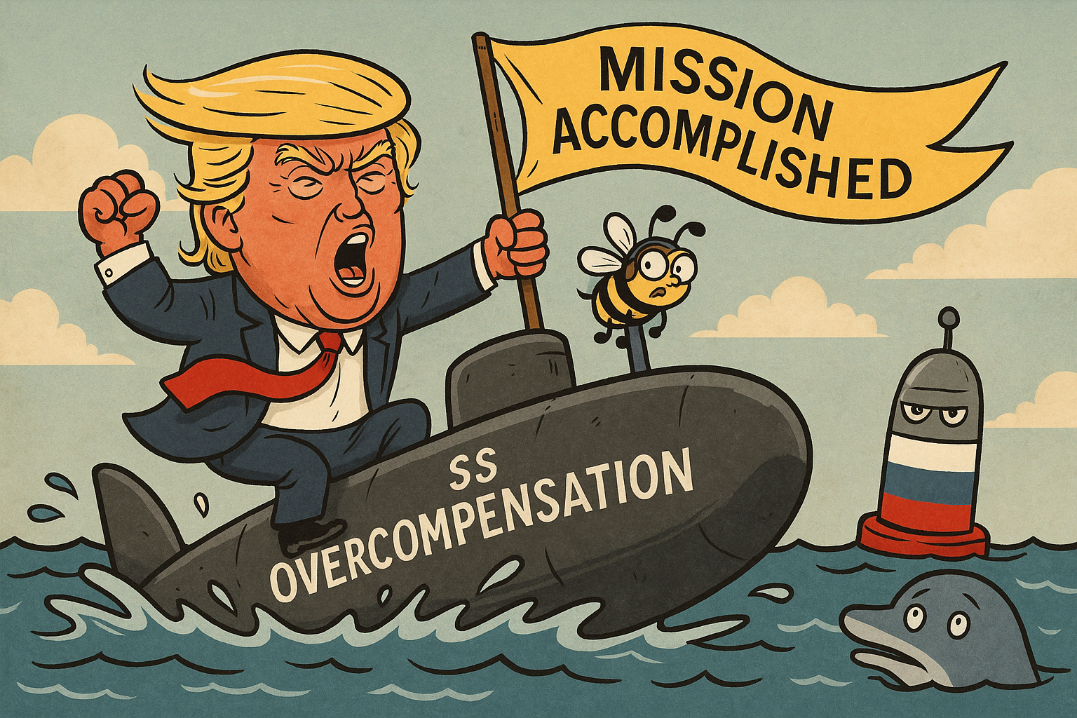 Depth Charges and Daddy Issues: America’s Favorite Strongman Plays Battleship With the World