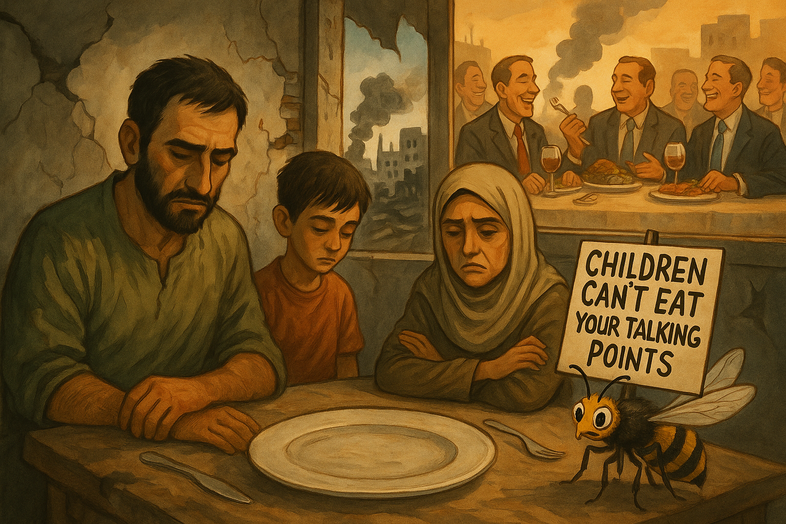 The Hunger Games of Gaza: When Bureaucracy Outpaces Bread