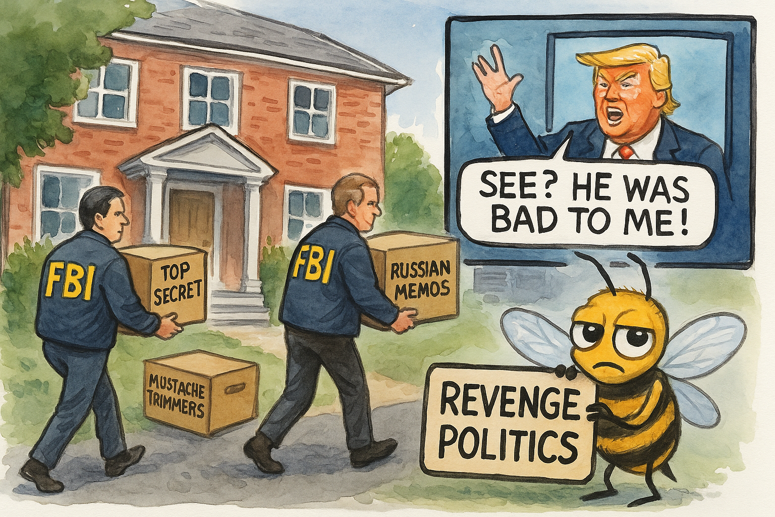 The Mustache Raid: John Bolton and the FBI’s Newest Political Opera