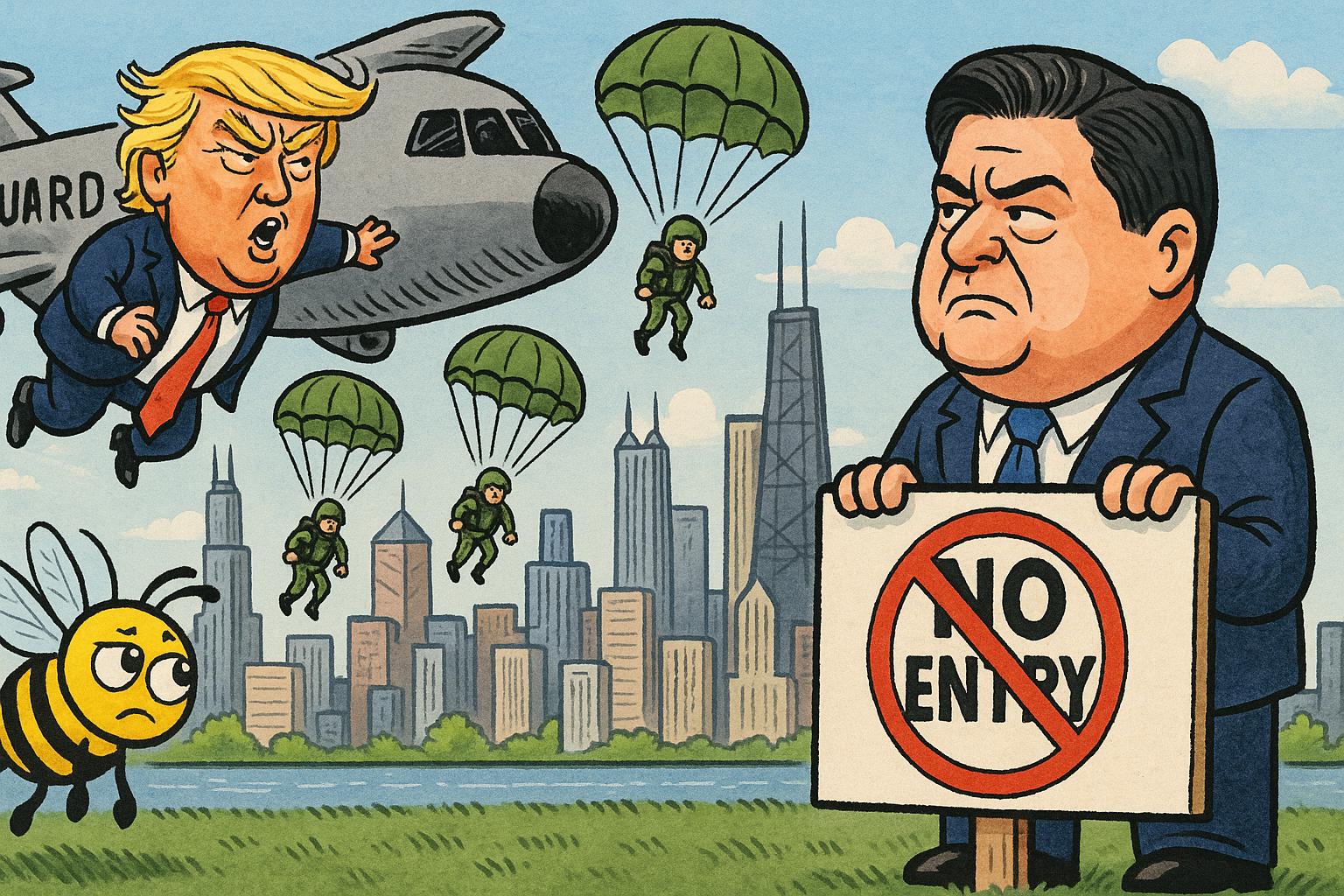 Trump’s Chicago Dream: Send in the Troops, Forget the Math