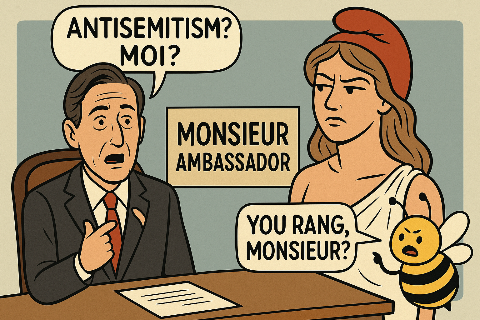 “Monsieur Ambassador, Non, Non, Non!”