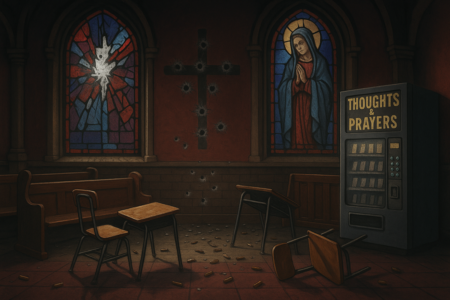 The Devil Wears Bulletproof: America’s Sacred Tradition of Gunfire at School