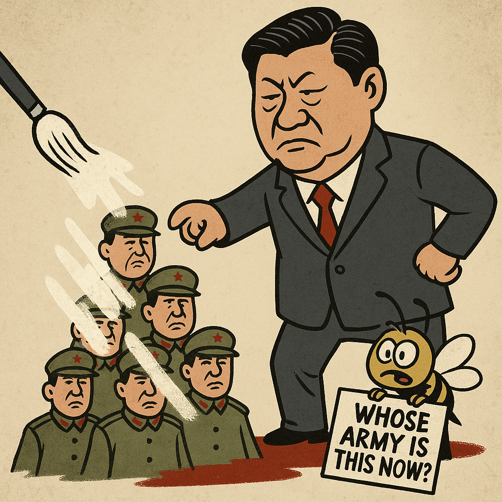 When Xi Jinping Plays Musical Generals — And the Tune Sounds Like Alarm Bells