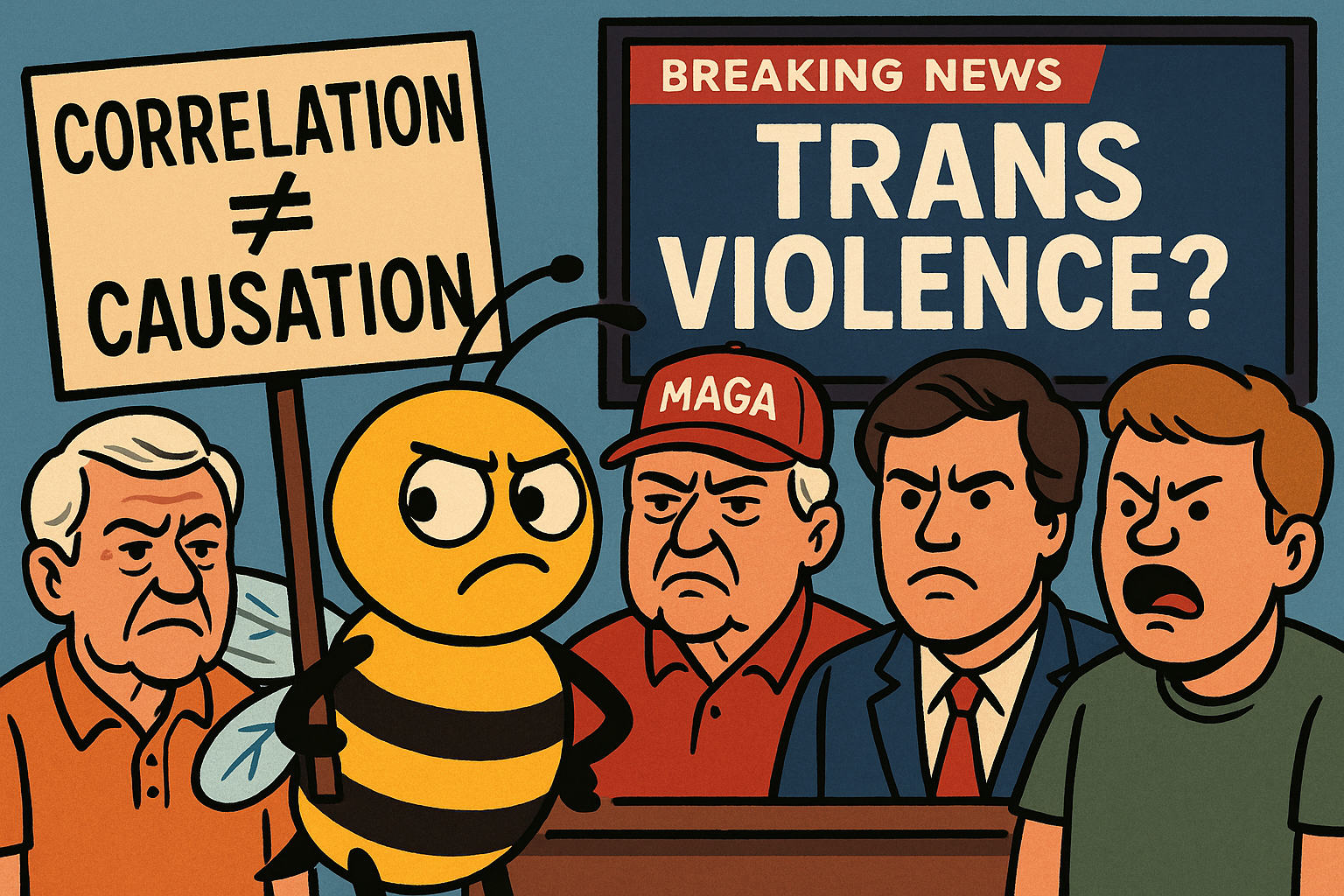 The Trans Violence Myth vs. The White Conservative Mass Shooter Reality