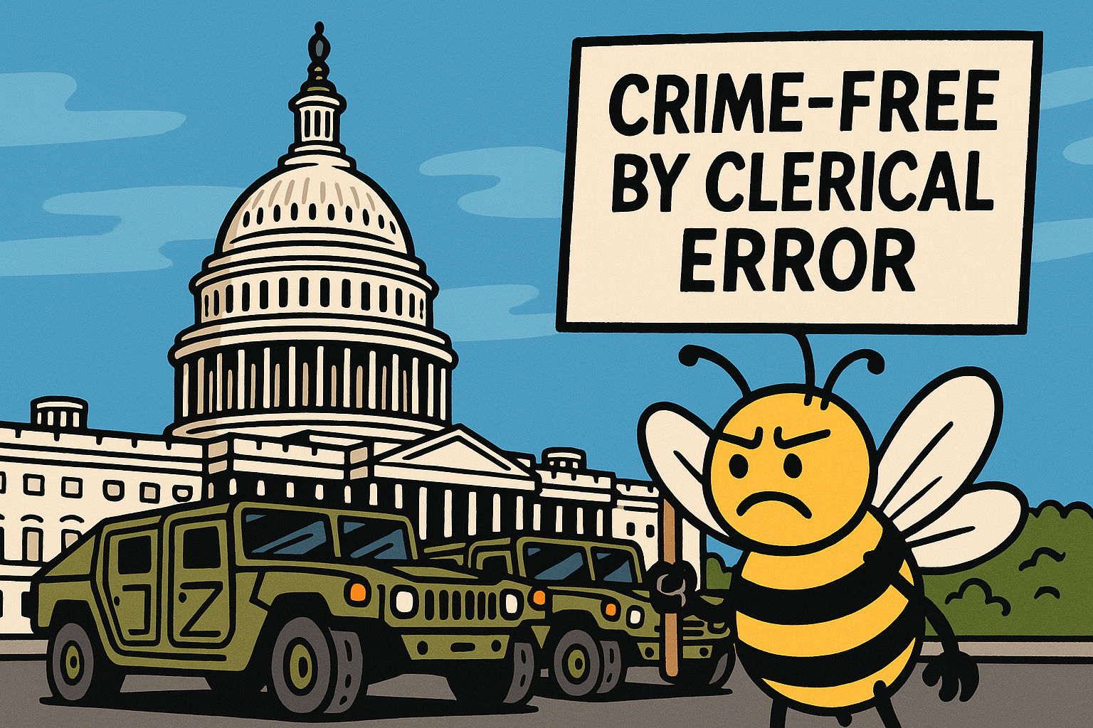 “Law and Order” or Martial Theater? Trump’s Crime Emergency in D.C.