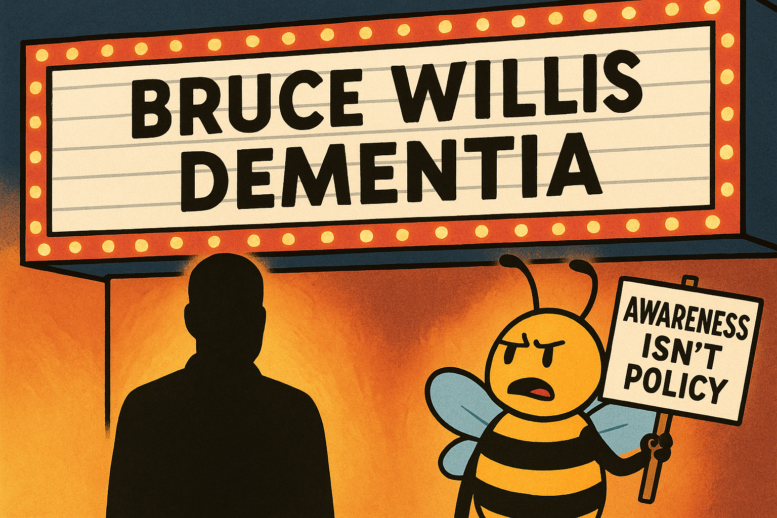 Bruce Willis, Dementia, and America’s Fear of Aging Out of the Script