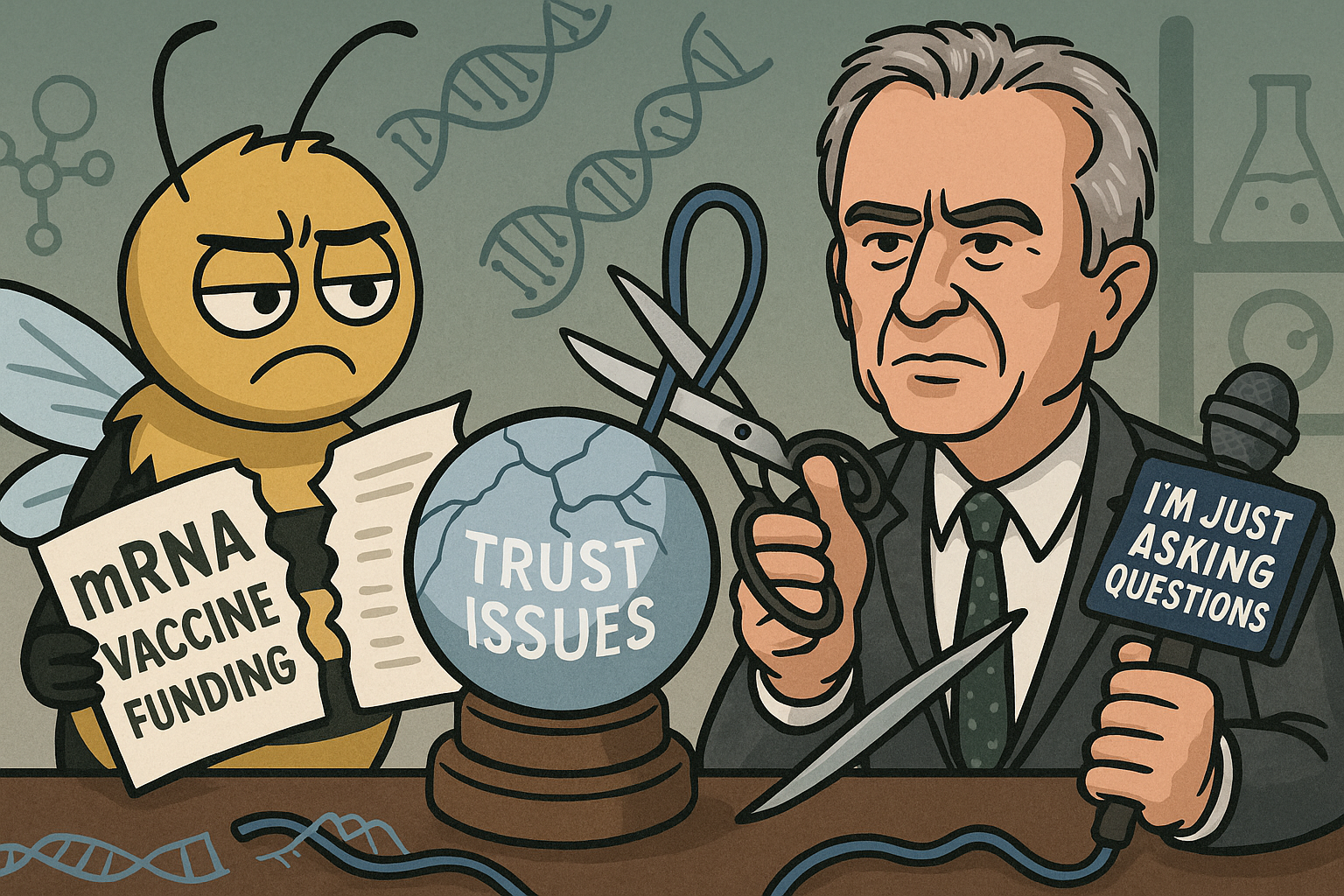 RFK Jr. Just Cut $500 Million in mRNA Vaccine Contracts. Because Science Is a Vibe Now.