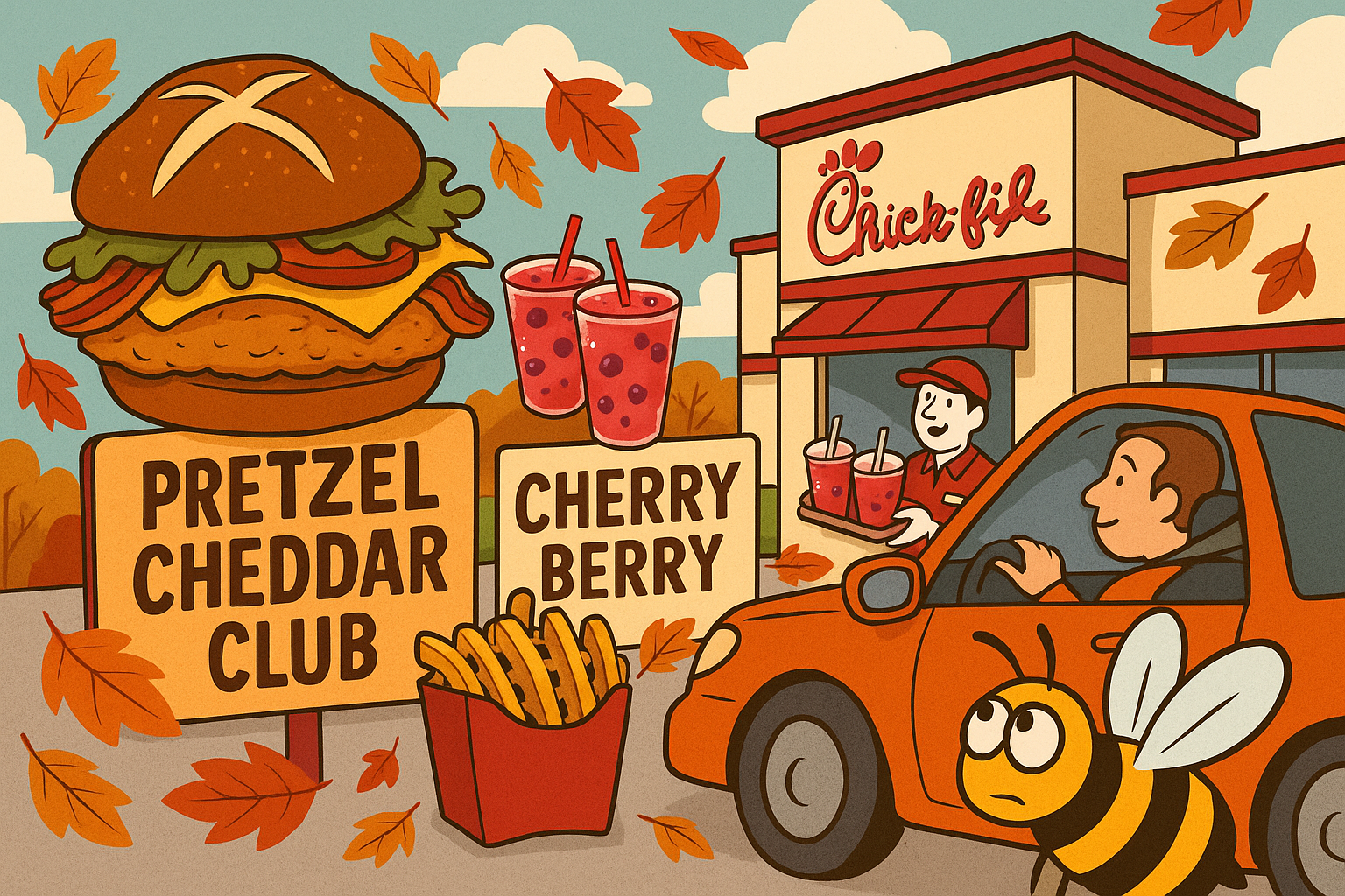 Jesus Chicken Does Autumn: Chick-fil-A’s New Fall Menu Drops Like a Leaf in a Storm of Selective Morality