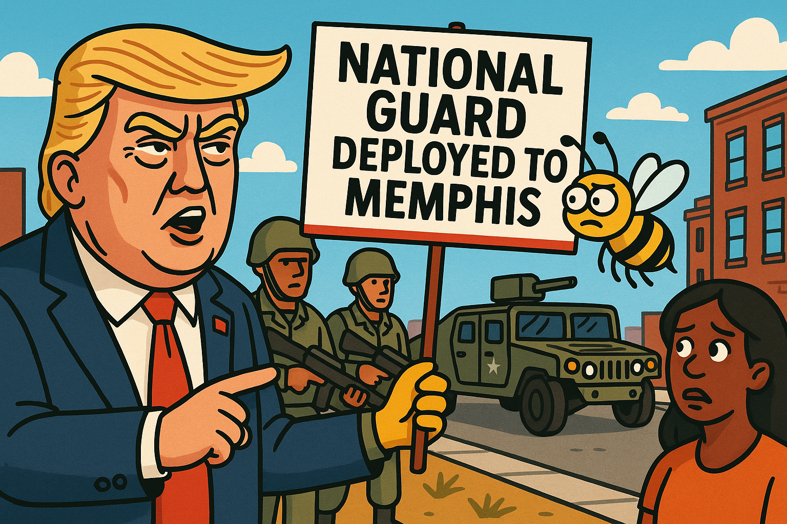 Trump’s Traveling Roadshow of Troops: Now Appearing in Memphis