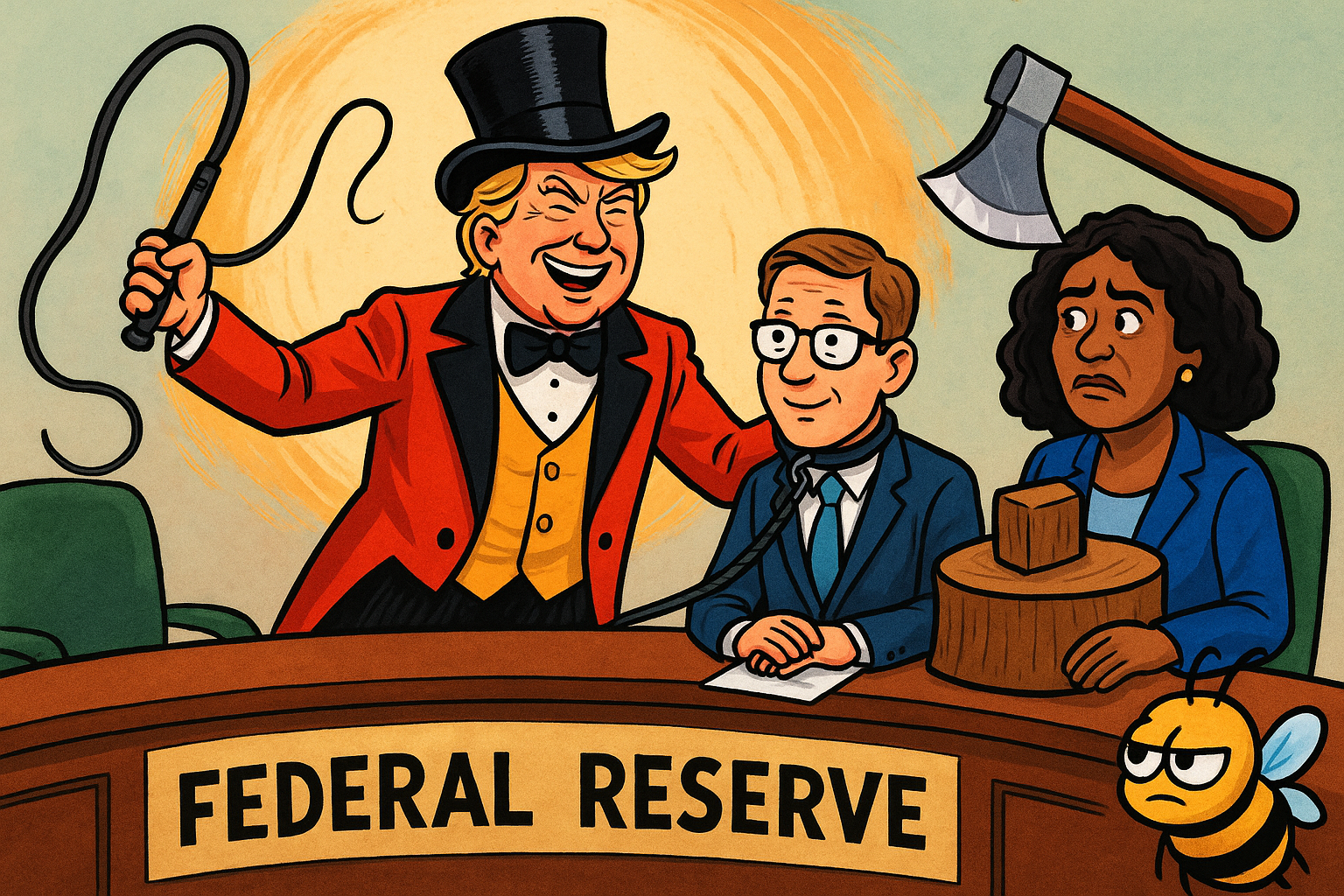 Trump’s Federal Reserve Circus: Cutting Rates and Ties With Reality