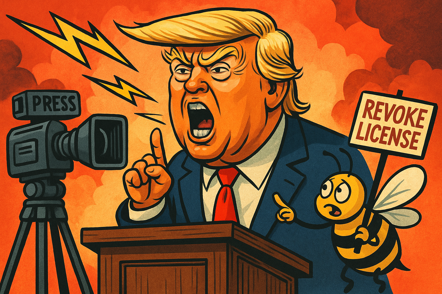 Trump’s War on the Press: Now With 97% More Whining