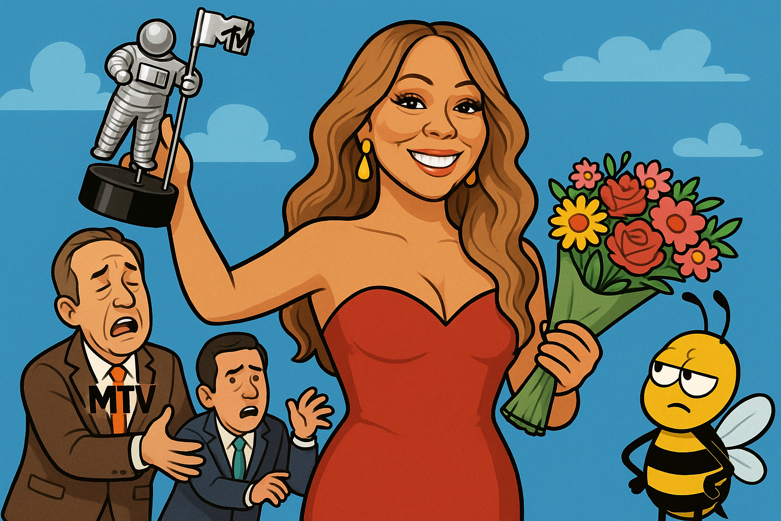 Mariah Carey Finally Gets Her Moon Person: The VMAs Discover What the Rest of Us Knew in 1990