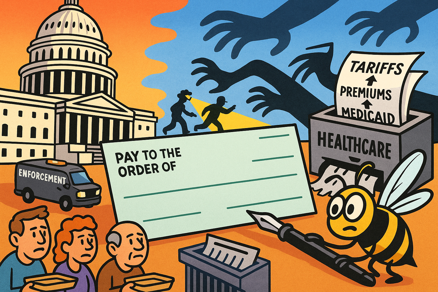 Government Shutdown or Trump’s Hostage Crisis? Why a Blank Check Is Signing Off on Fascism