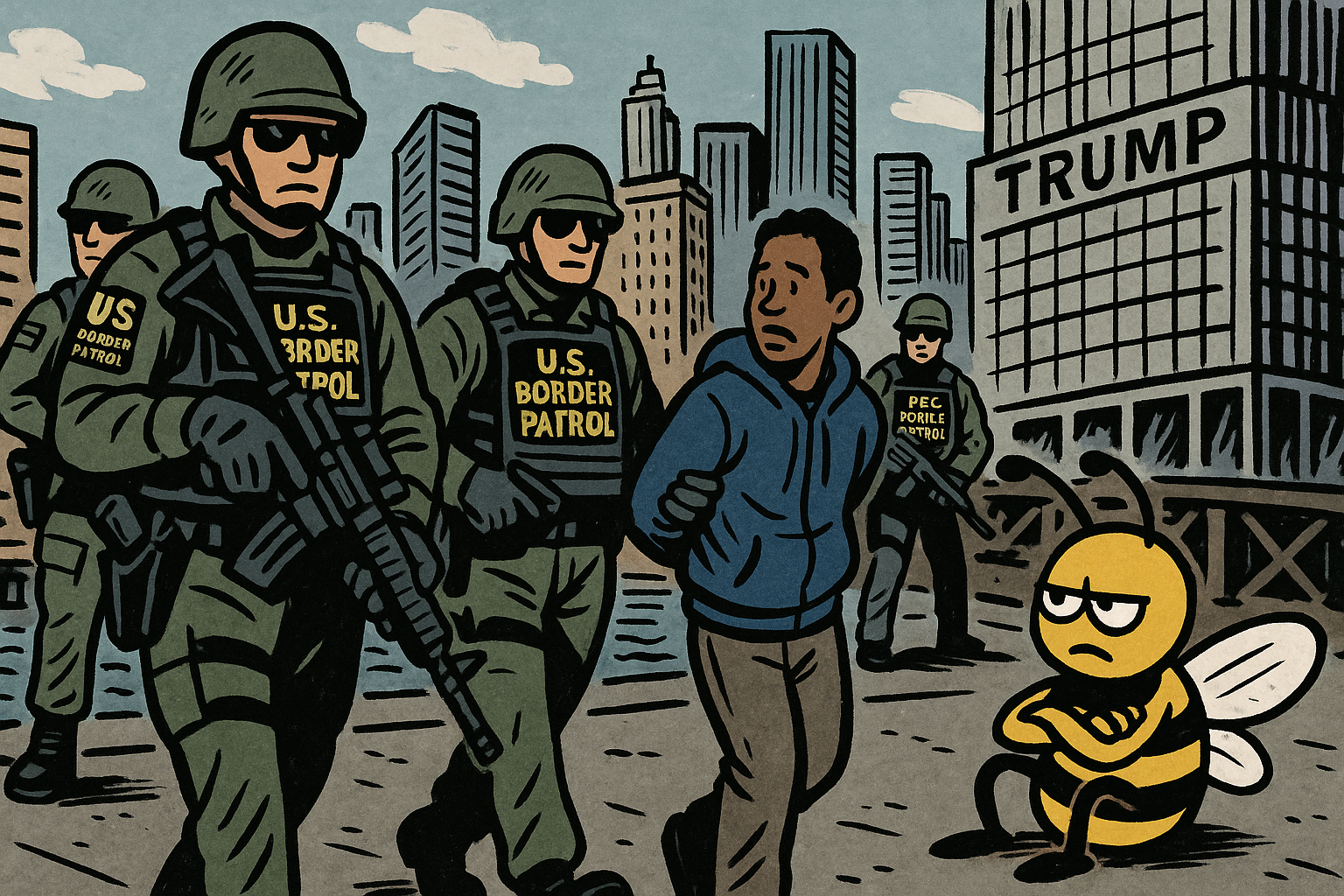 Fear and Long Guns on Michigan Avenue