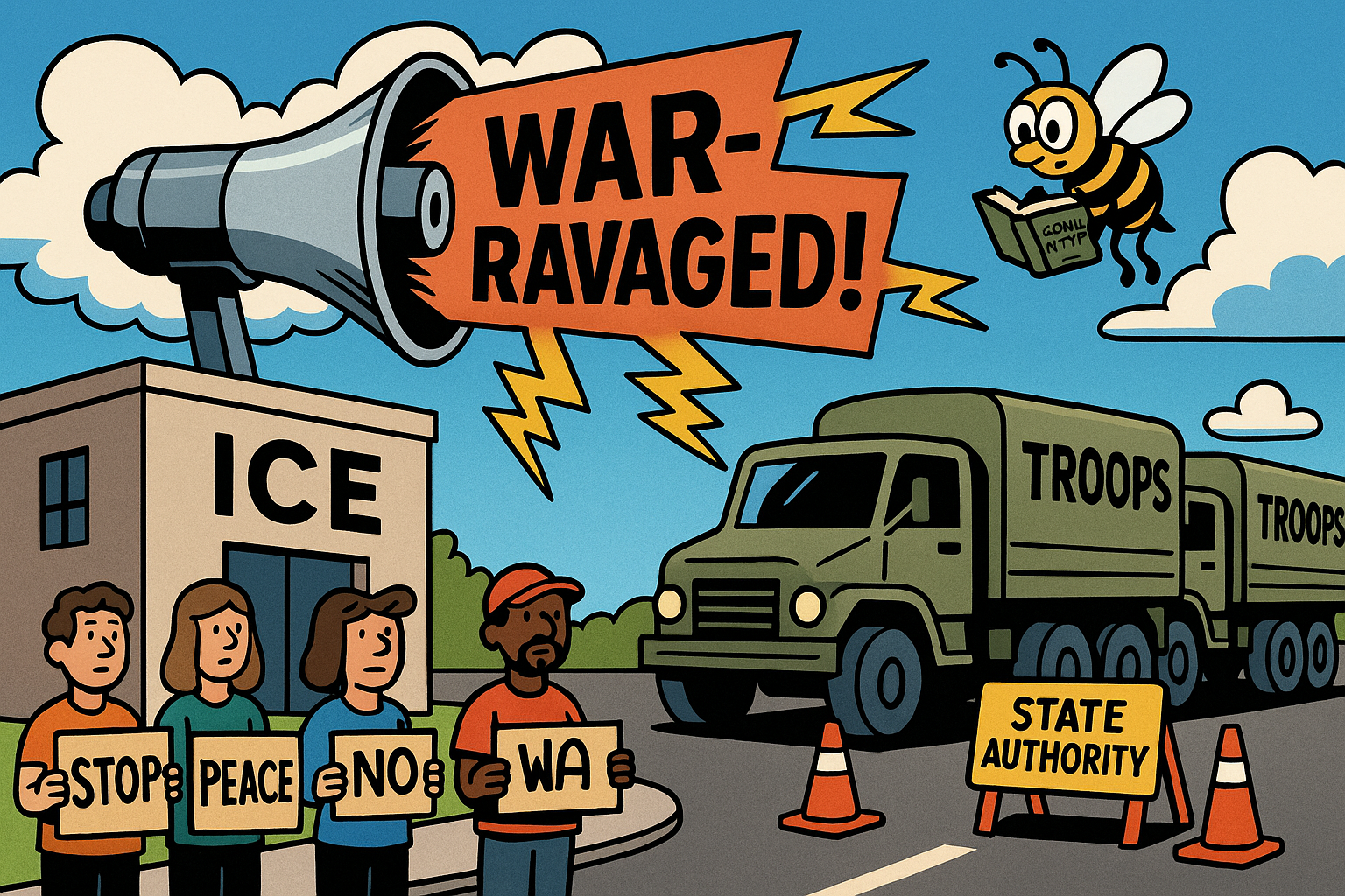 Trump Declares War on Portland (Again): Because Nothing Says Public Safety Like Martial Law for Coffee Shops