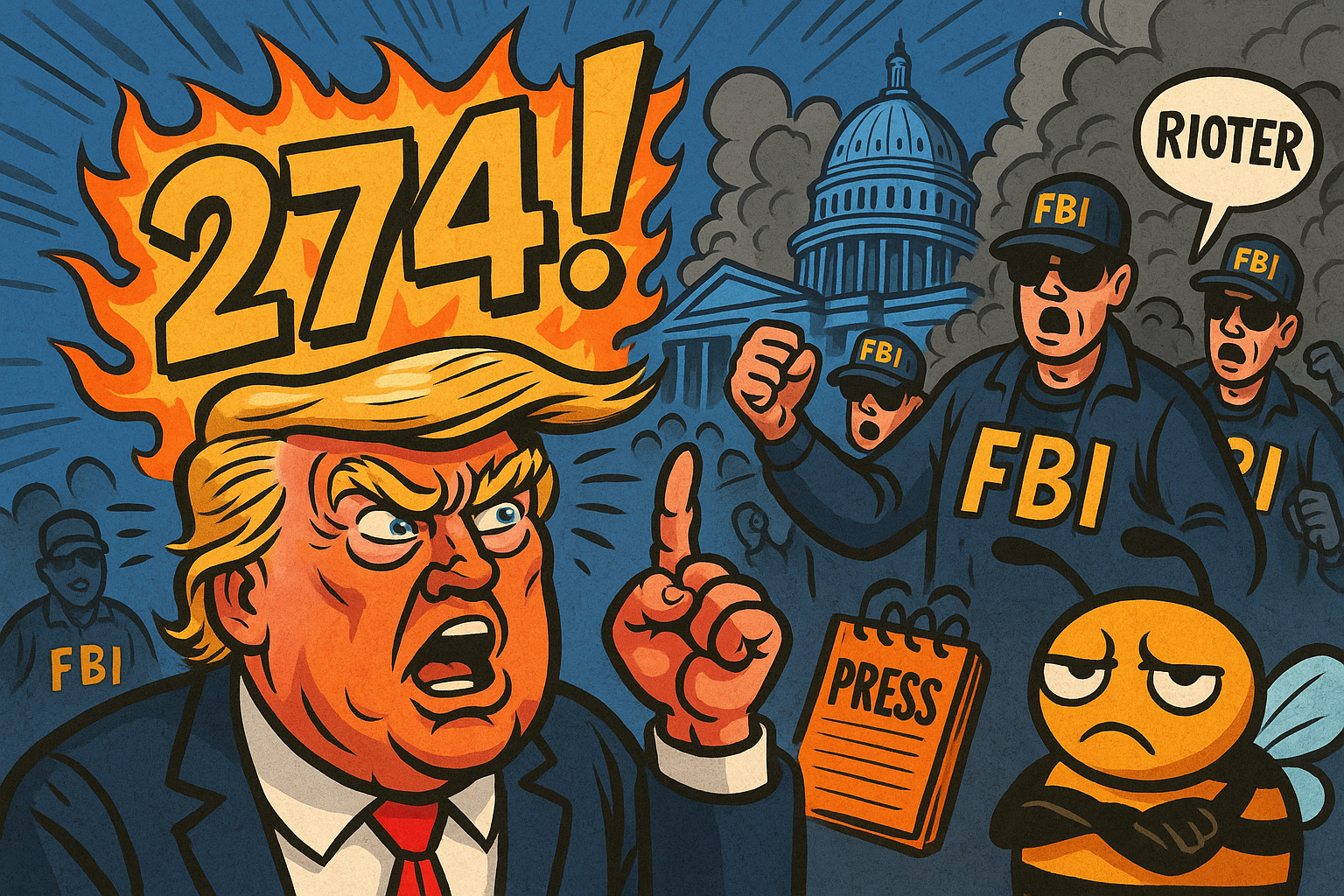 The Coup That Wasn’t: Trump and the Fantasy of FBI Agents in the Crowd