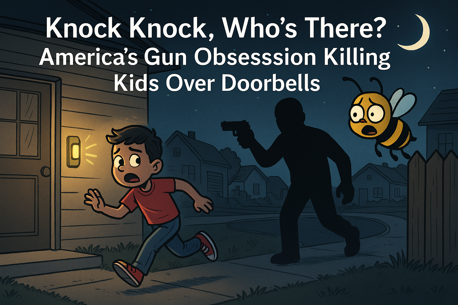 Knock Knock, Who’s There? America’s Gun Obsession Killing Kids Over Doorbells
