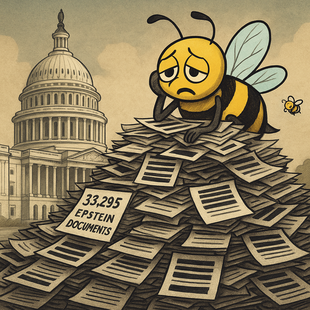 The 33,295-Page Transparency Illusion: Congress Dumps Paper, Not Truth, on the Epstein Files