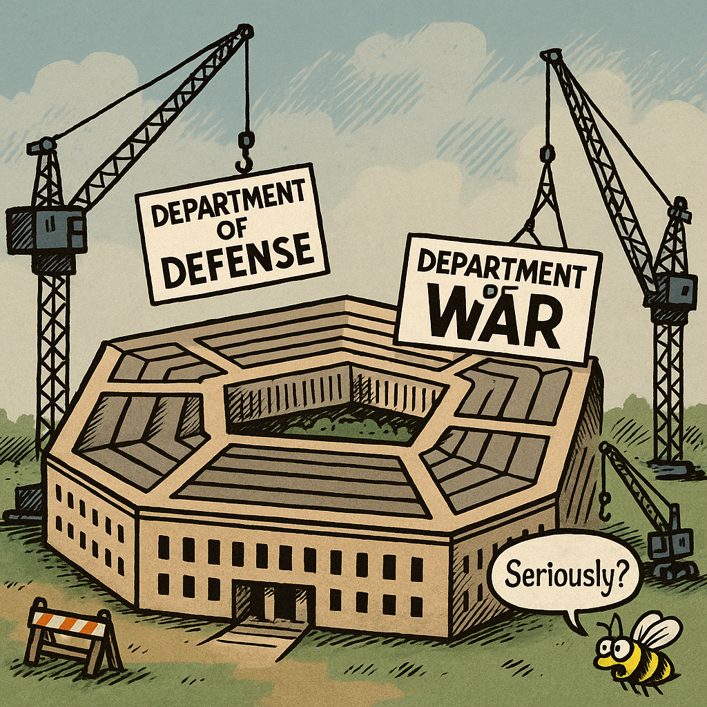 The Department of Defense Is Dead. Long Live the Department of War.