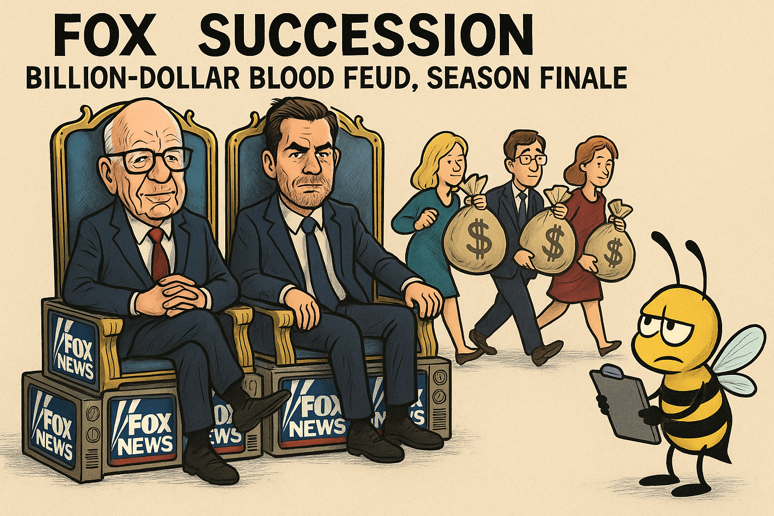 Fox Succession: Billion-Dollar Blood Feud, Season Finale