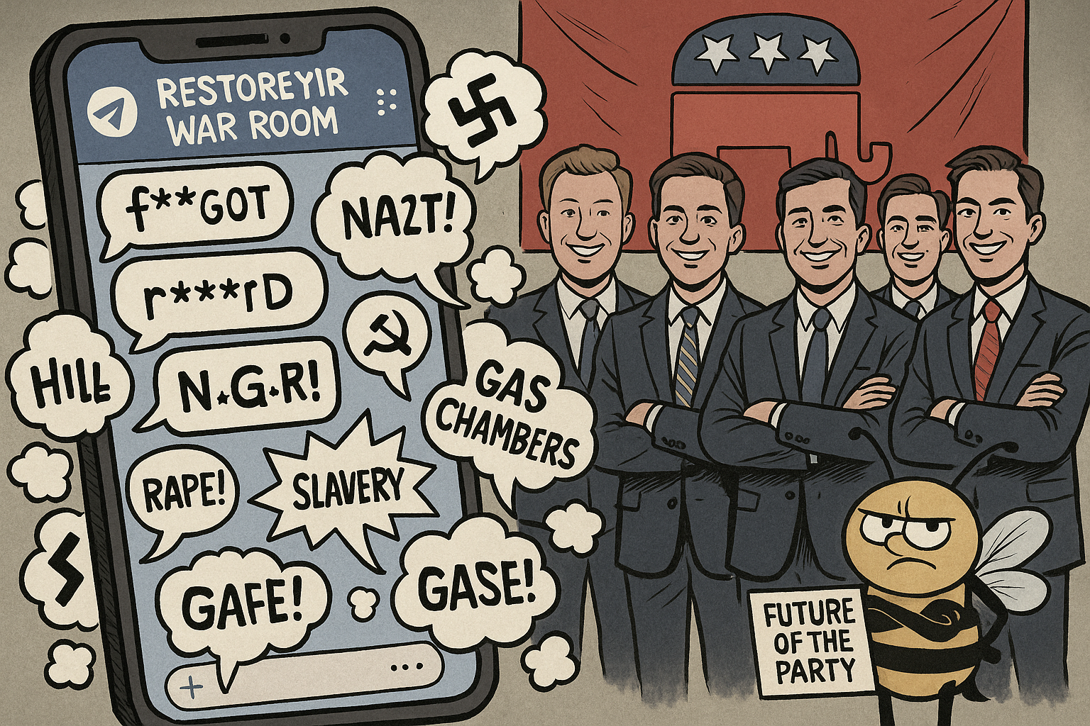 The GOP’s Youth Wing Texted Its Soul—and the Screenshots Are a Horror Film