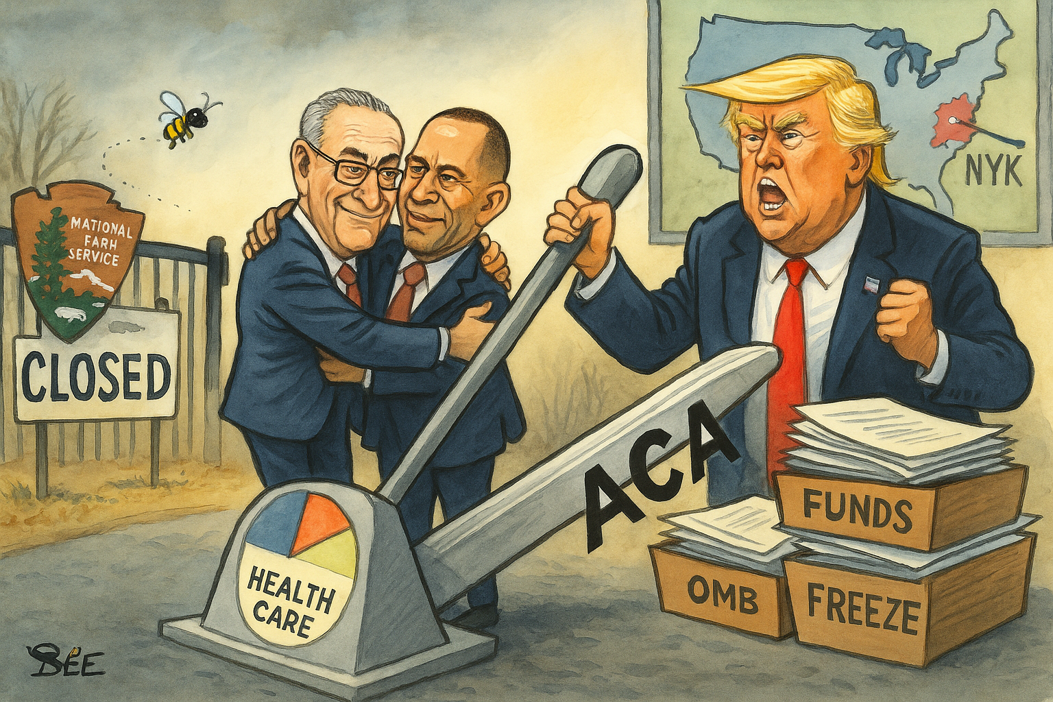 Shut It Down (to “Save” ACA): Democrats’ Gambit or Political Pyrrhic Victory?