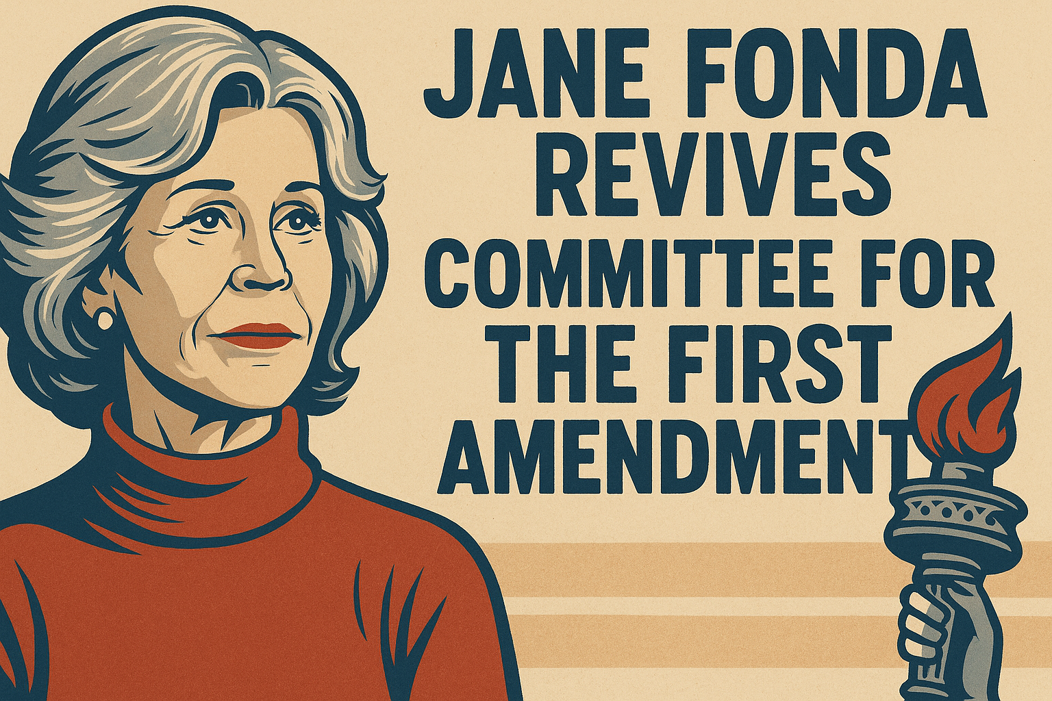Hollywood Reboots Its Own Resistance: Jane Fonda’s Anti Fascism Committee for the First Amendment Returns